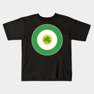 Irish Shamrock Target Kids T-Shirt